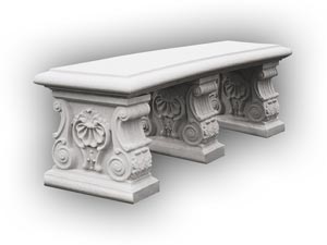 Cast Stone Landscaping Benches