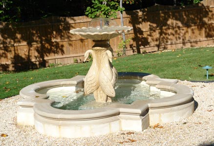 Cast Stone Fountain